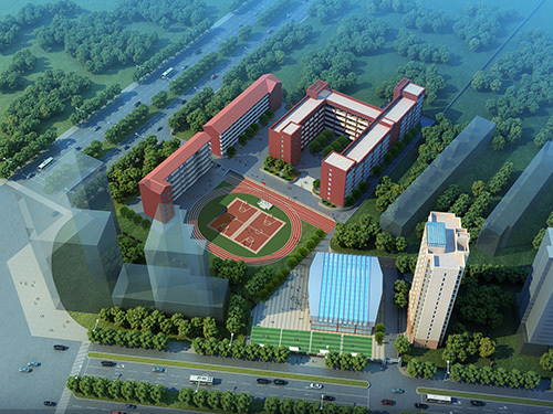 楚英学校鸟瞰图